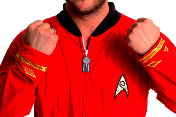 Star Trek Engineering Red Onesie Footed Pajamas - Image 6