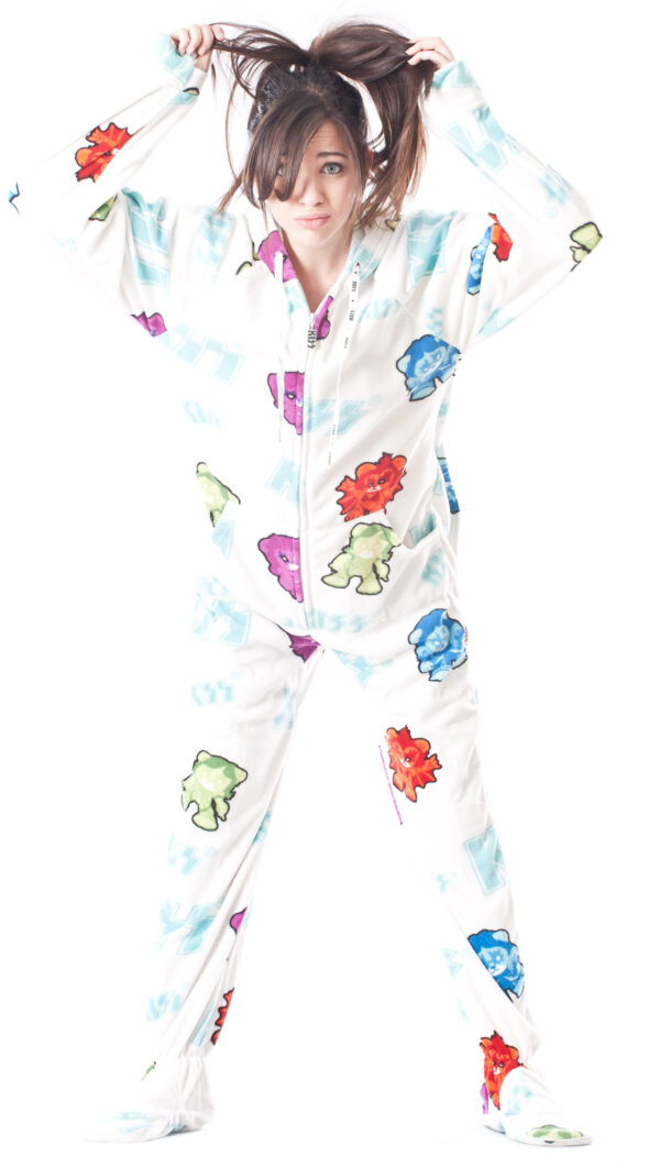 KISS Shock Me Drop-Seat Adult Onesie Pajama